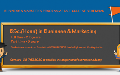 Business & Marketing Program at Tafe Seremban