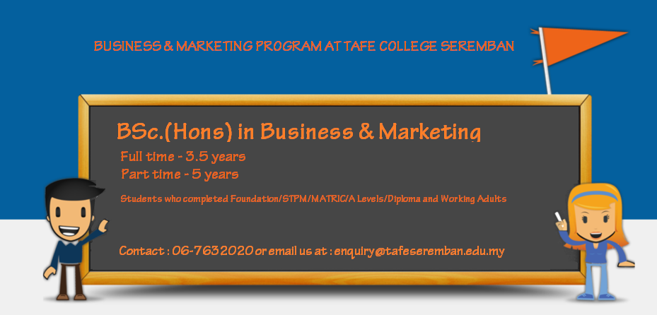 Business & Marketing Program at Tafe Seremban